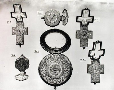 Six open watches by French School